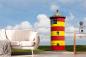 Preview: Fototapete – Ostfriesischer Leuchtturm an der Nordsee