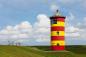 Preview: Vlies-Fototapete – Pilsumer Leuchtturm in Ostfriesland