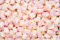 Preview: Fototapete pinkgelbe Marshmallows