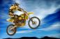 Preview: Fototapete Motocross Biker