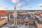 Preview: Fototapete München Panoramablick auf das Rathaus