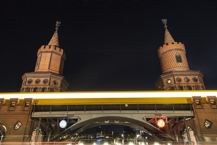 Fototapete Oberbaumbrücke Berlin