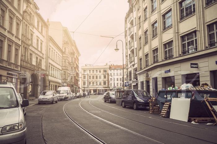 Fototapete Berlin Neue Schönhauser Allee