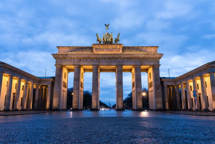 Fototapete Brandenburger Tor in Berlin