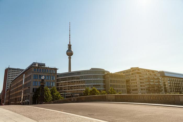 Fototapete Fernsehturm in Berlin