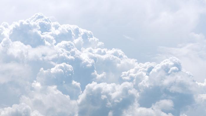 Fototapete Wolken am Himmel