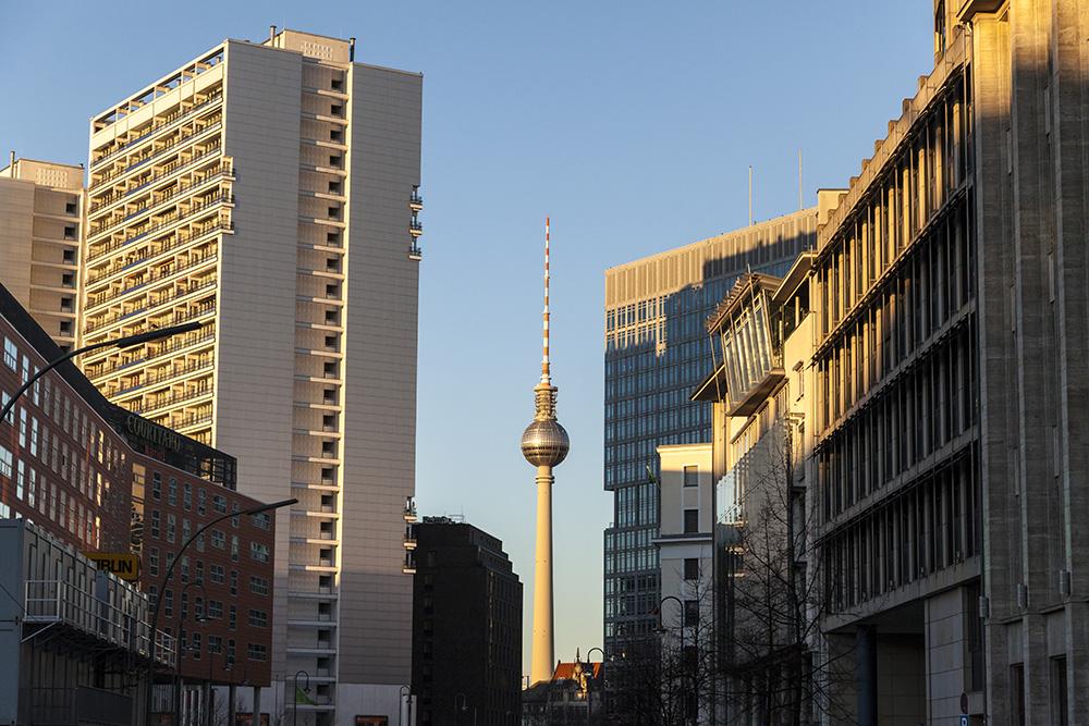 Fototapete Fernsehturm Berlin