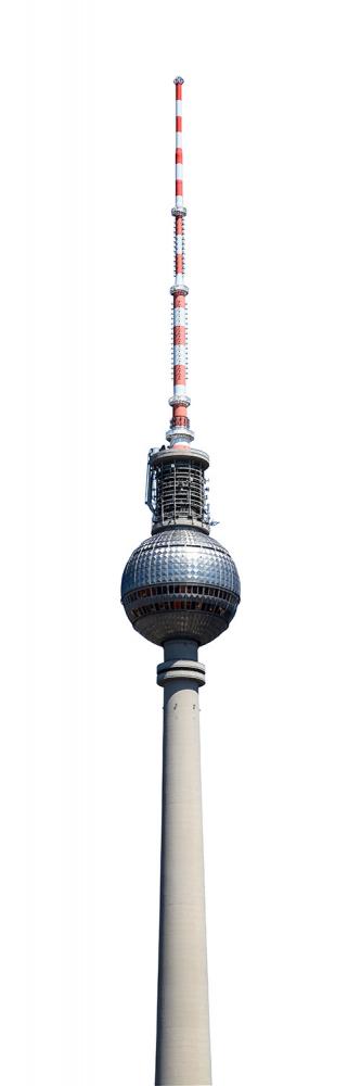 Fototapete Fernsehturm Berlin