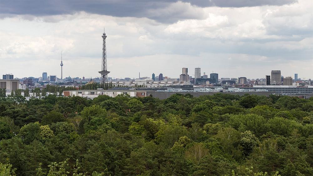 Fototapete Berlin Ausblick