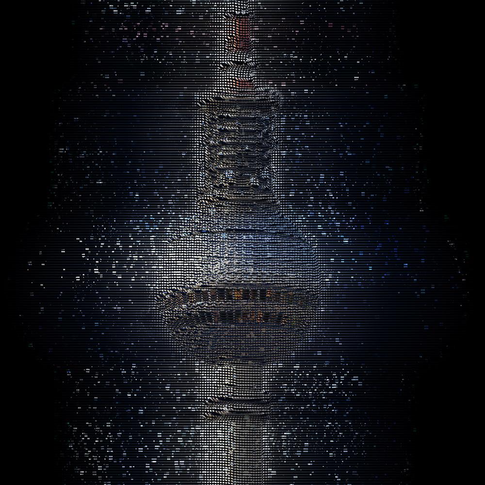 Fototapete Fernsehturm Berlin