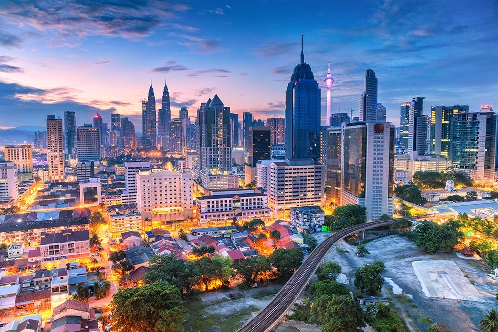 Fototapete Kuala Lumpur in Malaysia