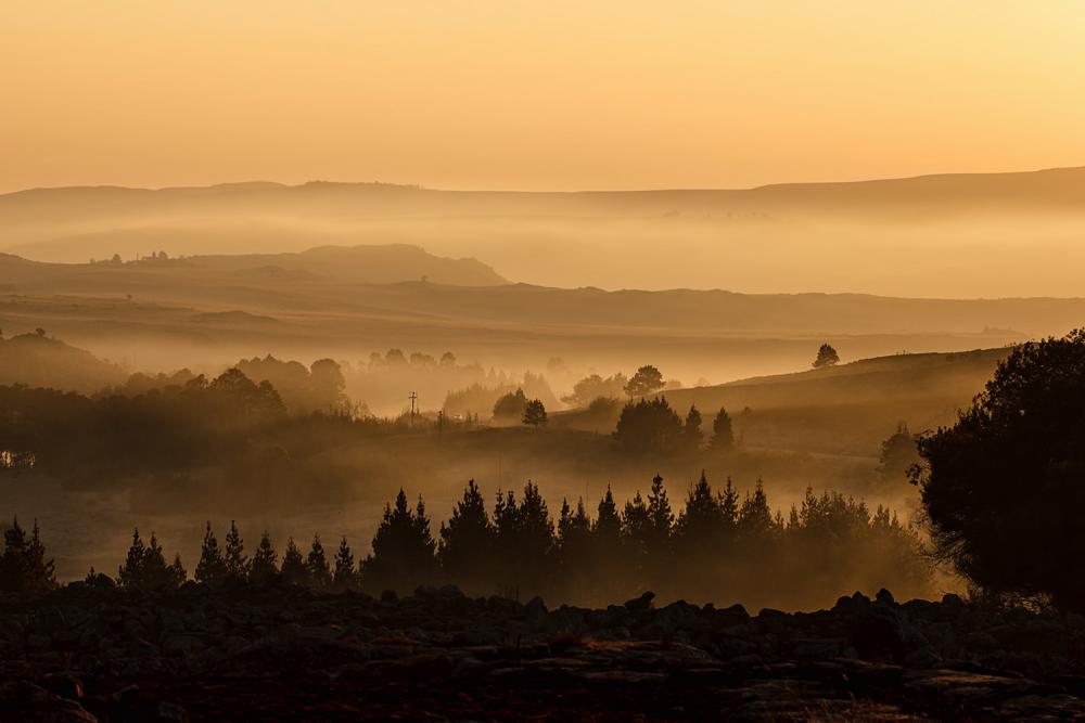 Fototapete Berglandschaft