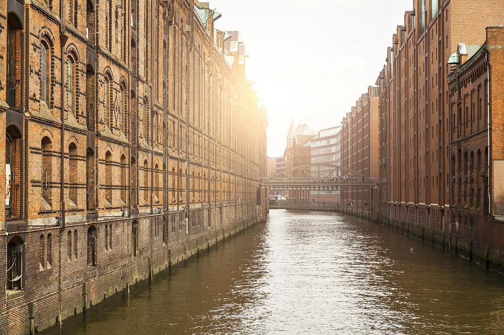 Fototapete Speicherstadt Hamburg