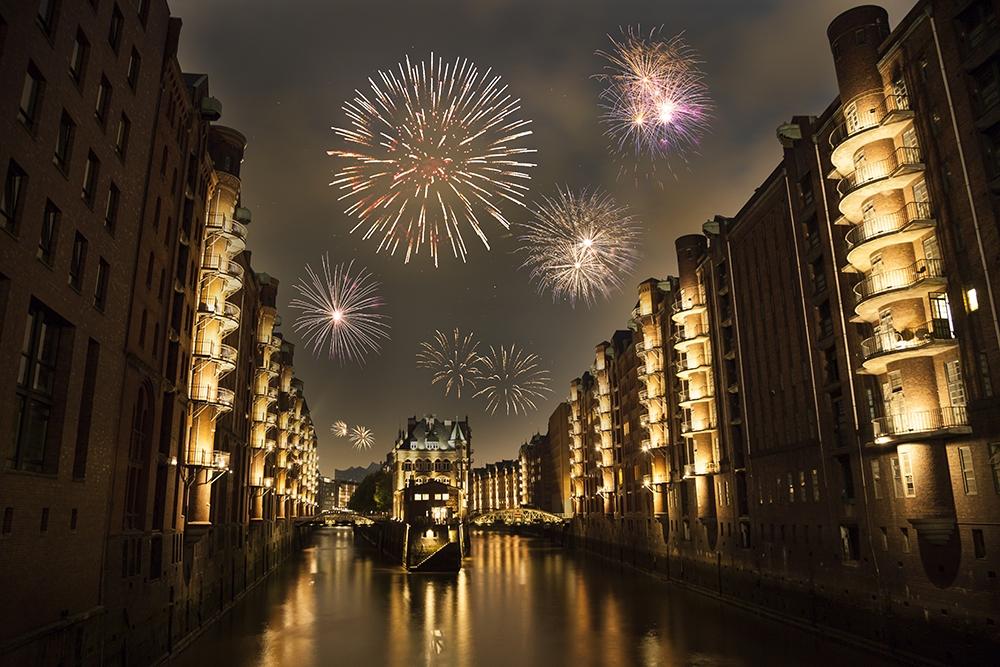 Fototapete Speicherstadt Hamburg