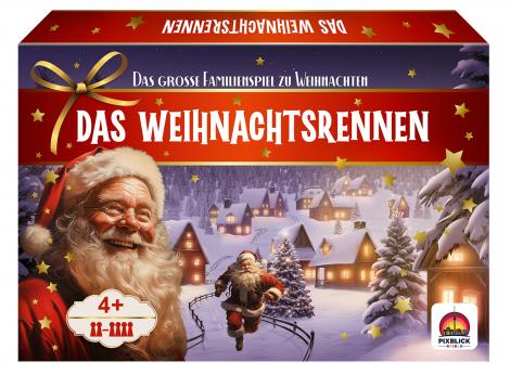 Das Weihnachtsrennen - Gesellschaftsspiel für Kinder ab 4 Jahre zu Weihnachten