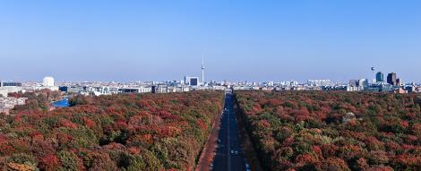 Fototapete Tiergarten in Berlin