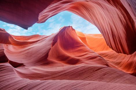 Fototapete der Antelope Canyon in den USA