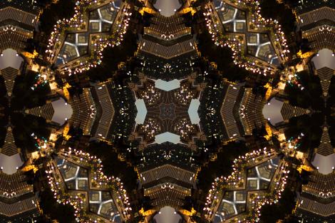 Fototapete Kaleidoskop-Design