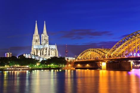 Fototapete der Kölner Dom