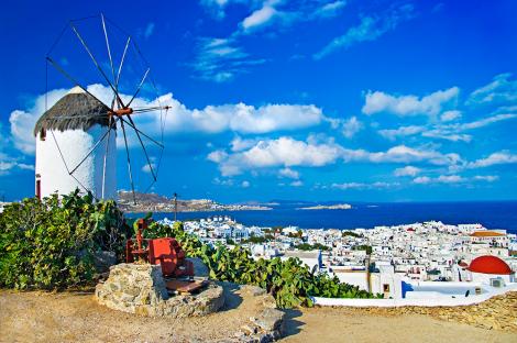 Fototapete Insel Mykonos in Griechenland