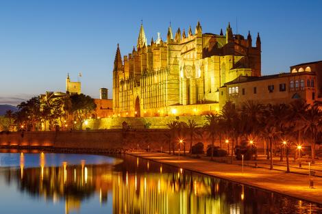 Fototapete Kathedrale von Palma de Mallorca