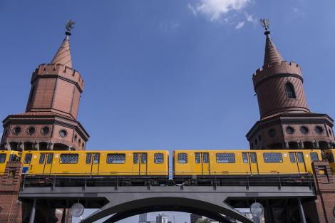 Fototapete Oberbaumbrücke Berlin