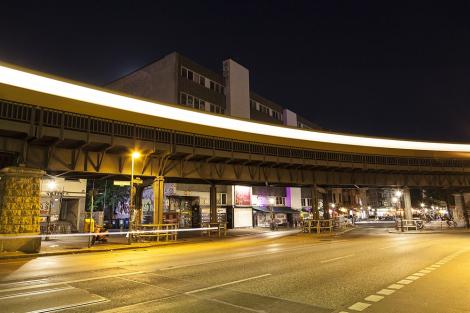 Fototapete U-Bahn Berlin Kreuzberg